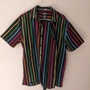 70's style button up leisure wear